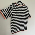 The Upside Voyage Crochet Sagra Shirt Size XXS NWT Blue Photo 5