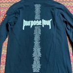 Justin Bieber  PURPOSE TOUR LONG SLEEVE BAND MUSIC TEE Photo 3