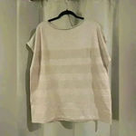 Source Unknown Women’s Pink Striped Top Photo 2