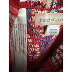 Anthropologie  BAND OF GYPSIES Dress Womens Sz S Red Floral Maxi Bustier Corset Photo 12