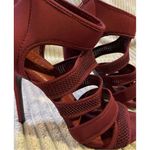 Guess Women's Strappy maroon Stiletto Heels, Size not listed, would fit size 9 Photo 6