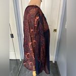 Abercrombie & Fitch  Floral Babydoll Sheer Flowy Bohemian Hippie Top Photo 2