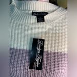 Evelyn Taylor Color Block Sweater Size L Photo 8