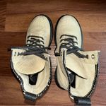 Dr. Martens 1460 Beige Snakeskin Effect Ankle Lace Up Boots Women's Sz US 6 Photo 4