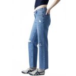 PacSun Eco Medium Indigo V-Dip Ripped '90s Straight Leg Jeans NWT Size 25 Photo 2