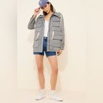 Avec Les Filles NWT  Gingham Water Repellent Hooded Jacket Photo 1