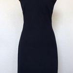 Mango  MNG Bateau Neckline Bow Accent Shift Dress Photo 0