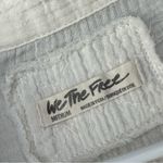 Free People  Top cotton gauze cold springs crop womens White (medium) boho summer Photo 1