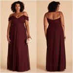 Birdy Grey  Devin Convertible Chiffon Dress In Cabernet Photo 0
