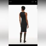 Aritzia Wilfred Moonstruck Dress Midi Black Photo 2