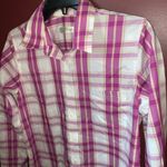 Orvis ‎ Pink Plaid Top | 8 Photo 3