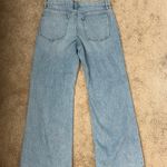 Forever 21 NWOT Light Blue Denim Jeans Baggy Flare size 28 Photo 3