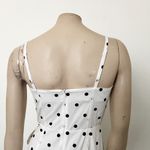 ASOS [] White Black Polka Dot Tied Bow Spaghetti Cami Strap Mini Sundress Size 4 Photo 4