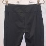 Black leggings gym yoga workout stretchy spandex side pockets Photo 5