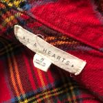 LA Hearts L.A. Hearts red plaid flannel Photo 3