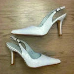 Coup D'etat leather classy‎ Blue Crocodile Women's Heels/Sandals Size 6 Photo 0