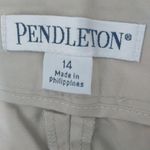 Pendleton  14 35x32 Stretch Beige Khaki Pants New Photo 3