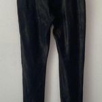 Spanx Faux Leather Leggings Black Size Large Dark Academia Gothcore Photo 5