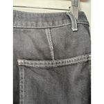 Reformation Lexi High Rise Wide Leg Button Fly Jean Washed Black Size 27 Photo 8