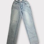 PacSun Straight Leg Light Denim Jeans - Dad Jean Cutout Style Photo 0