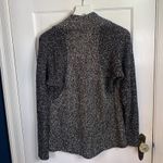 Eileen Fisher  Black White Cardigan Sweater Jacket W-173 Size Small Petite Photo 6