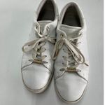 Ted Baker Sneakers Womens 10 White Adial Embroidered Floral Daisy Shoes Lace Up Photo 9