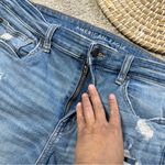 American Eagle  Women’s Ne(x)t Level High Rise Shortie Denim Shorts 3.5” Size 12 Photo 10
