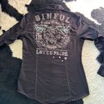 Sinful Button Down Top Photo 3