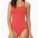 Baleaf Swimsuit Womens 32 Coral Red One Piece UPF 50 Athletic Training Swimwear Photo 13