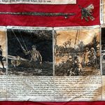 Wathne 🎣 Fly Fishing Silk Scarf Large Red Photo 11