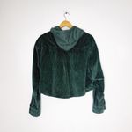 American Eagle  Cropped Corduroy Jacket Green Size Large Photo 2
