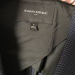 Banana Republic  dark navy blue polka dot Blazer women’s jacket size 6 Photo 4