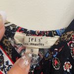 Iris  Los Angeles pantsuit boho tribe print spaghetti straps sz small Photo 3