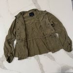 Sanctuary  SnapFront Safari Cargo Jacket Womens Medium ArmyGreen Military Utility Photo 4
