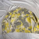 Mystree NWT  Yellow and Gray Tie Dye Trucker Jacket 100% Cotton Photo 3