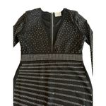 NWT Miss Circle NY Black Rhinestone Bodycon Designer Luxury Club Dress XL Photo 9