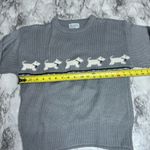Vintage Scotty Scottie dog Graphic Crewneck Sweater grey black Size Small 90s Gray Photo 7