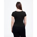Madewell NWT  Re)generative Cotton Ribbed Cap-Sleeve Tee In Black Size Large Photo 1