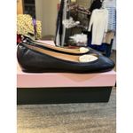 Kate Spade New York Kora black leather ballet flats slip on shoes New Size 9.5 Photo 3