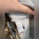 Athleta Womens medium Light Gray Cinched Waist Sweater Dress Photo 8