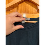 Cynthia Ashby Green Lagenlook Asymmetrical Pullover Sweater Tunic Dress Large Photo 3