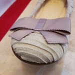 Crown & Ivy  Flats - Pretty Silver Flats with Bow - Size 8.5 Photo 2