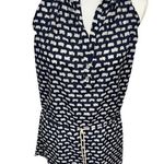 Ulla Johnson  Vasia Blue Printed Halter Mini Dress Womens M Beach Summer Vacation Photo 0