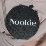 Nookie  Hollywood Midi Dress Blush Pink Off the Shoulder Cutout Choker XS New Photo 9