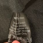 Eskandar Black Linen Vest sz 0 A Photo 2