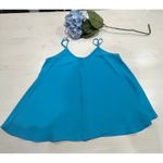 AQUA  SOLID BUTTON FRONT CAMI XS‎ Retail Price - $78 Photo 4