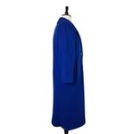 Alorna Vintage Winter Coat Long Wool Double Breasted Royal Blue Women’s Size 14 Photo 2