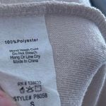 Cream Terry Ruffle Shorts – Soft Girl Lounge Aesthetic (Size S) Brown Photo 4