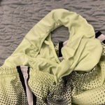 Nike  Dri-Fit Green Running Athletic Shorts Womens Size Medium Sports Photo 7