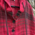 Urban Outfitters  red plaid hoodie, shirt, L. Photo 2